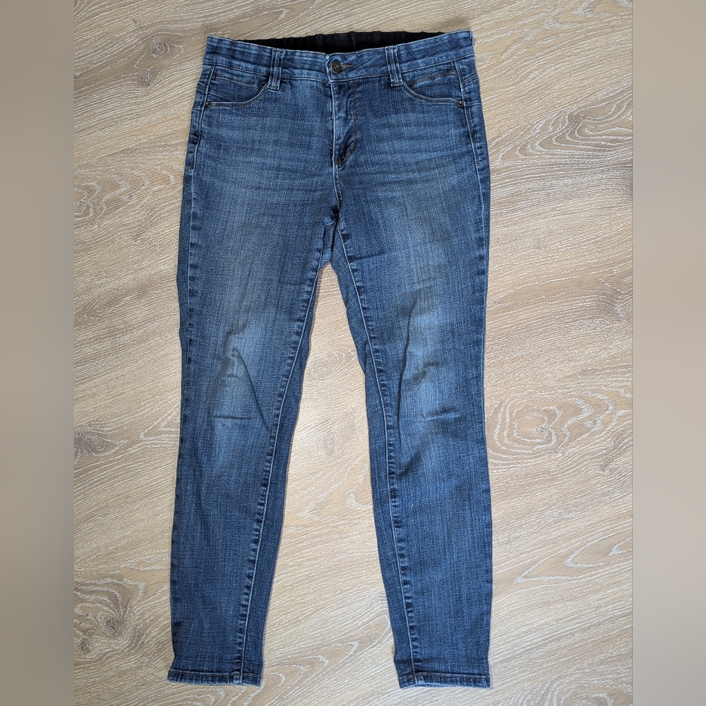 Jag Jeans Women's High Rise Dark Blue Skinny Jeans